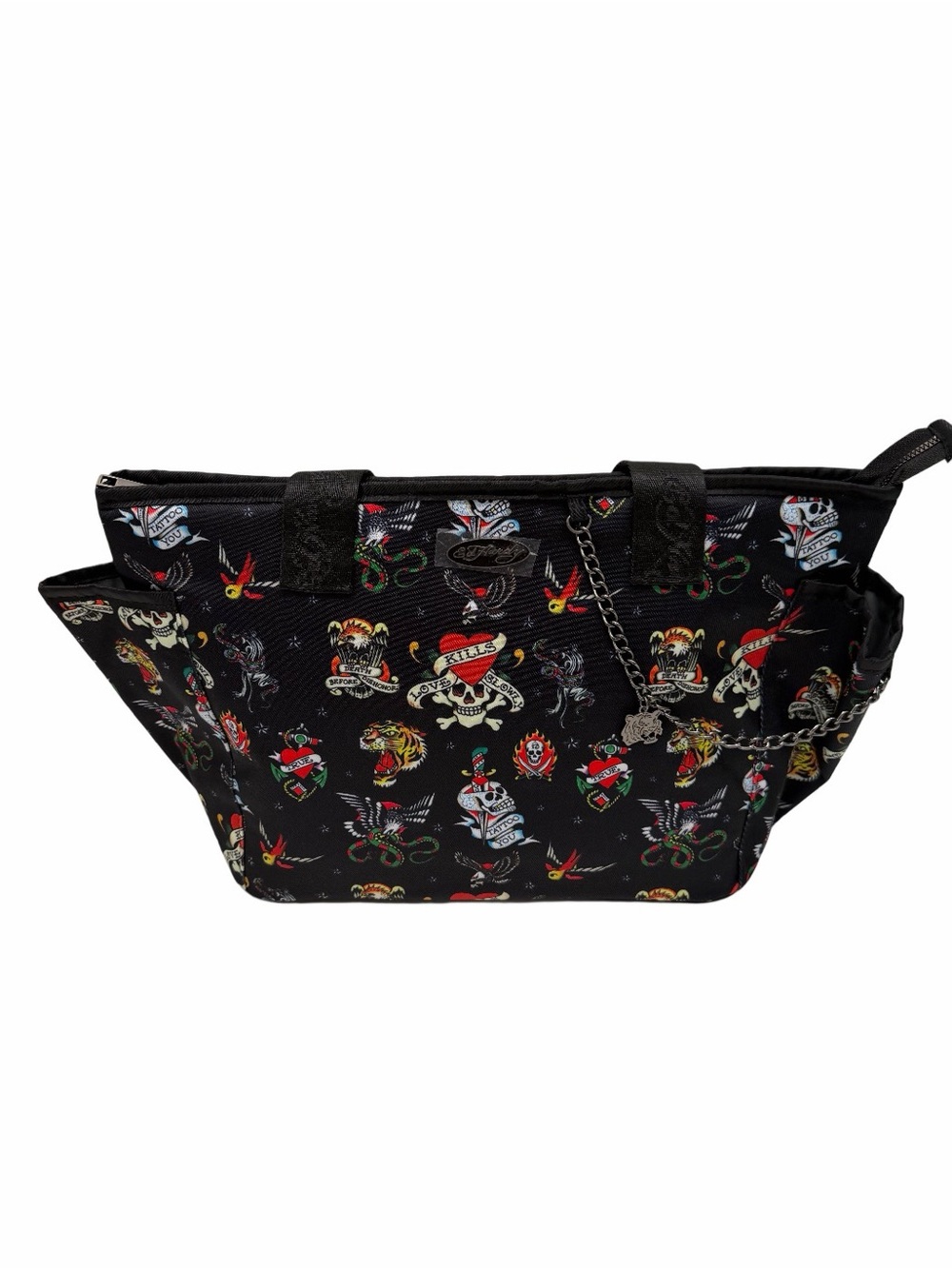 Ed Hardy Love Kills Slowly  Lunch Tote Bag Thermal Lining New
